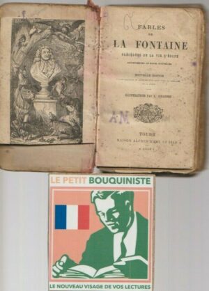 Fables de La Fontaine - précédées de la Vie d'Esope - Illus : K. Girardet / 1901