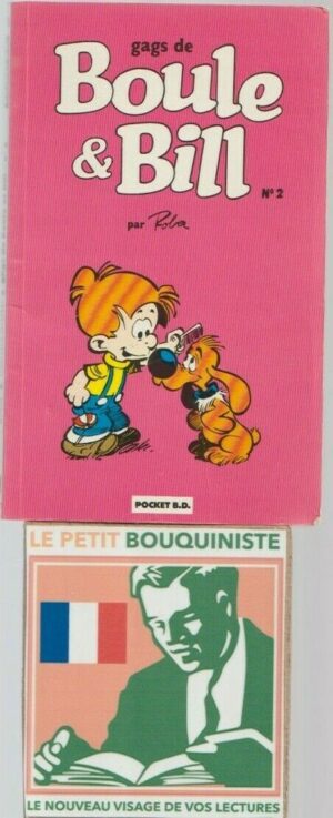 Gags de Boule & Bill N°2 - Jean Roba / Ed :Dargaud / Presses Pocket n°7016 /1989