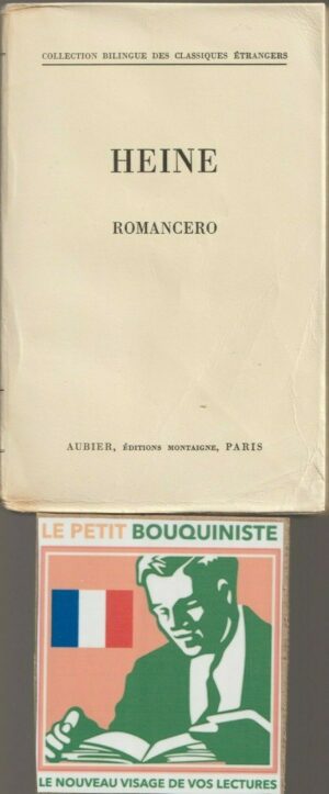 Heine Romancero - Intro & Traduction : Louis Sauzin / 1956 / Moyen Format / Bilingue : Français-Allemand / E2