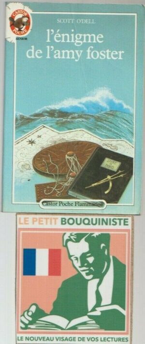 L'énigme de l'amy foster - Scott O'Dell / Illus : Gérard Franquin / Castor Poche