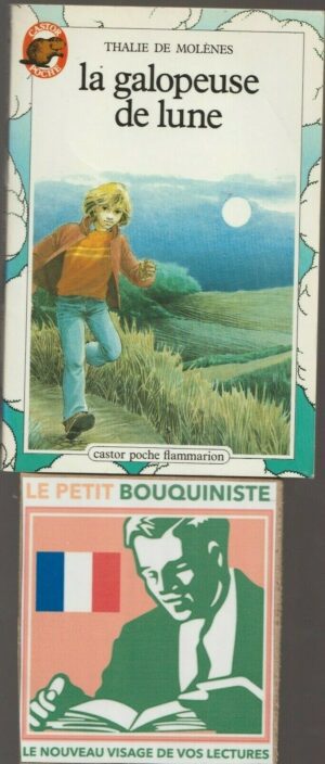 La galopoeuse de lune - Thalie de Molènes / Illus : Nathaele Vogel / Castor Poche 83