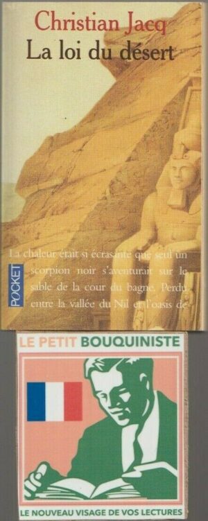 La loi du désert (Le juge d'Egypte Tome : 2) - Christian Jacq / Pocket n°4279