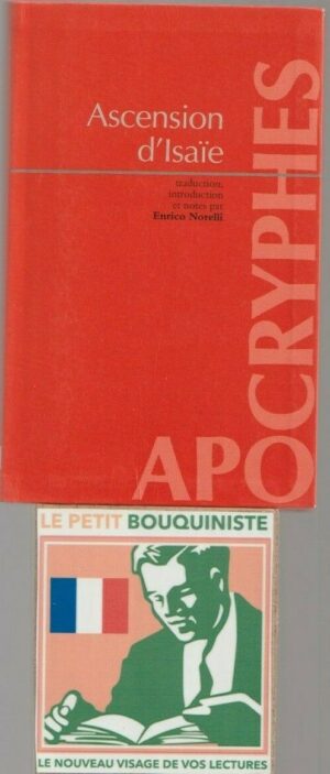 Ascension du prophète Isaïe - Enrico Norelli / Ed : Brepols / Format Poche / 1993