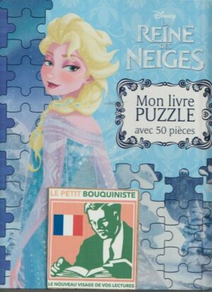 La Reine des Neiges (Mon livre Puzzle) avec 49 pièces -Disney / Très Grand Format