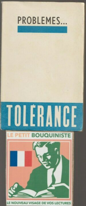 La Tolérance - Robert Joly / Editions : Labor / Format Poche / 1964