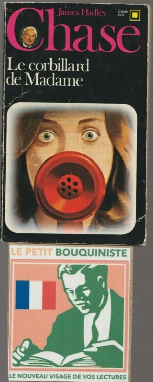 Le corbillard de Madame - James Hadley Chase /  Ed : nrf Gallimard / Carré Noir n°38
