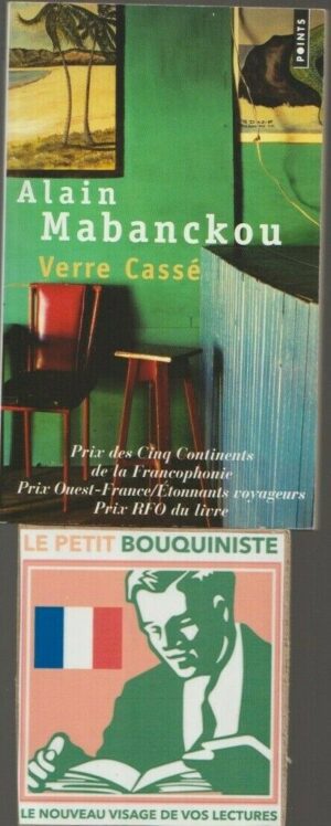 Verre Cassé - Alain Mabanckou / Prix des 5 Continents, Ouest-France, RFO du livre