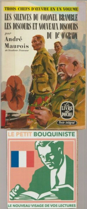 Les silences du colonel Bramble Les discours et nouveaux discours du Dr. O'Grady