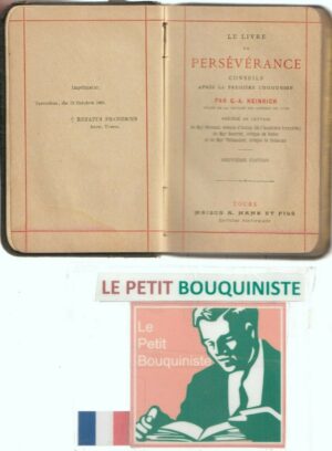 Le livre de persévérance conseils après la première communion N°125 / G-A. Heinrich